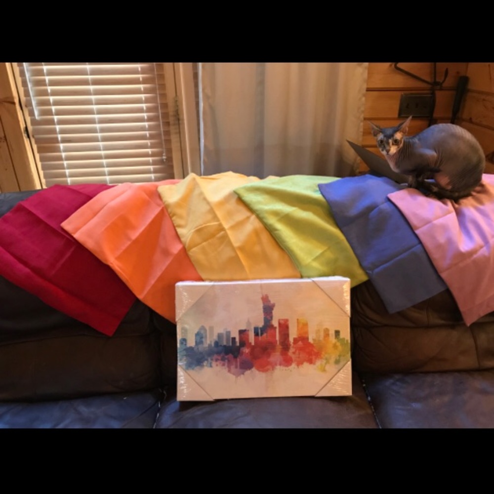 College Dorm Rm Bedding Set with Accessories! - Picture 3 of 13